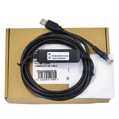 USB-FR-E500 قابل للتطبيق FR-E540/F500 كابل تصحيح الأخطاء العاكس كابل بيانات كابل برمجة كابل تنزيل الاتصالات تصميم شريحة مزدوجة الصناعية الصف 3 أمتار in Saudi Arabia