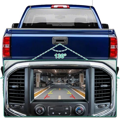 84062896 Rear View Camera Replacement for Chevy Silverado 1500 2500 3500 2016-2019 & GMC Sierra 1500 2500 3500 2016-2019, OE Backup Cam Replaces 23363727, 84032513, 590111, PAC100 by GreenYi in Saudi Arabia