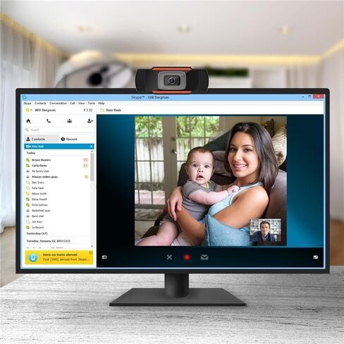 720P high-Definition USB Network Camera with Microphone, Laptop, Desktop Video Recording Device, rotatable in Saudi Arabia