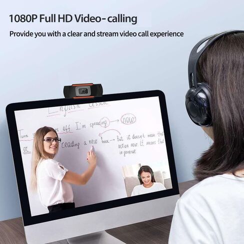 720P high-Definition USB Network Camera with Microphone, Laptop, Desktop Video Recording Device, rotatable in Saudi Arabia