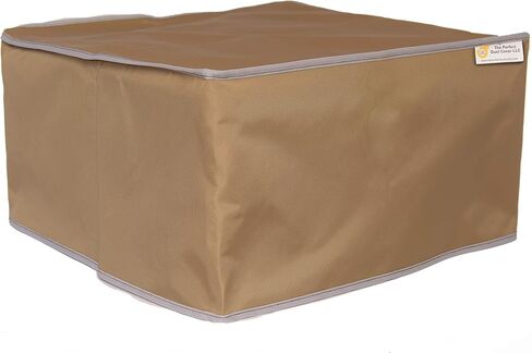 غطاء الغبار المثالي، غطاء قصير من النايلون البني لطابعة HP DesignJet T830 متعددة الوظائف مقاس 24 بوصة، غطاء مضاد للكهرباء الساكنة، أبعاد الغطاء 43.2 بوصة عرض × 24.8 بوصة عمق × 14 بوصة ارتفاع من The Perfect Dust Cover LLC in Kuwait