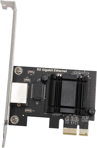 بطاقة شبكة PCIe 5 جيجا بايت، محول بطاقة PCIe إلى CNetwork، محول شبكة PCI Express، جيجابت إيثرنت لـ 10 11، لنظام Linux in Kuwait
