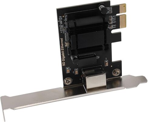 بطاقة شبكة PCIe 5 جيجا بايت، محول بطاقة PCIe إلى CNetwork، محول شبكة PCI Express، جيجابت إيثرنت لـ 10 11، لنظام Linux in Kuwait