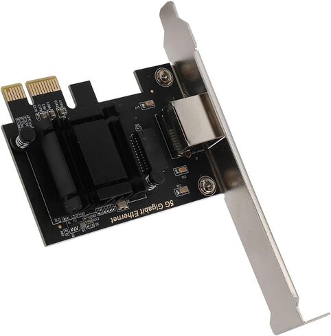 بطاقة شبكة PCIe 5 جيجا بايت، محول بطاقة PCIe إلى CNetwork، محول شبكة PCI Express، جيجابت إيثرنت لـ 10 11، لنظام Linux in Kuwait