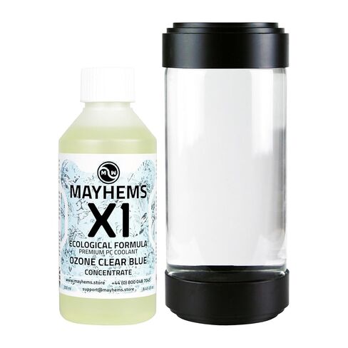 Mayhems - X1 Concentrate PC Coolant - سائل تبريد مياه الكمبيوتر - تبريد سائل، سلسلة صديقة للبيئة، 250 مل، Cosmic Nebula Indigo in Kuwait