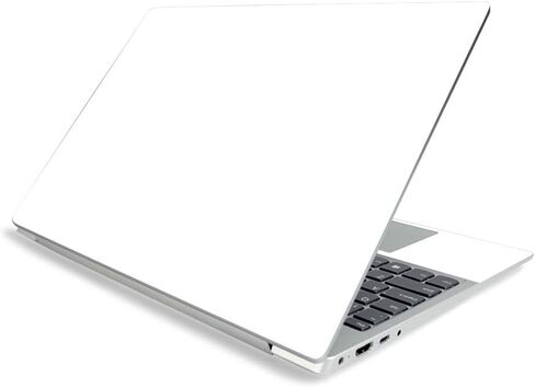 MightySkins Skin لجهاز Lenovo Ideapad S340 15 "(2019) - أبيض خالص | غطاء ملتف من الفينيل واقٍ ومتين وفريد ​​من نوعه | سهل التطبيق والإزالة وتغيير الأنماط | صنع في الولايات المتحدة الأمريكية in Kuwait