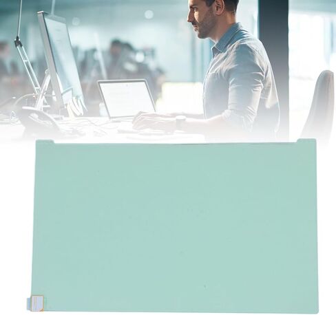plplaaoo 24 Inch Computer Blue Light Blocking Screen Protector Anti Eye Care Filter Panel Hanging Acrylic for Office Home Programmers 24in Blue Light Screen Protector in Saudi Arabia