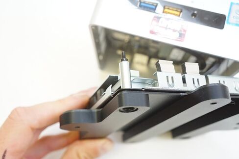 Low Profile Wall Mount Bracket for Intel NUC NUC7 NUC11 (fits 4.6" x 4.4") CPU in Saudi Arabia