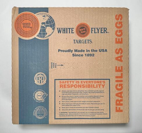 مصيدة الحمام الطيني من White Flyer وأهداف السكيت، عدد 90 مع بطاقة أداء White Flyer in Saudi Arabia