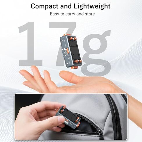 حامل محول مغناطيسي سريع الإصدار من VRIG متوافق مع Insta360 X5/X4 Air، مع فتحة لولبية 1/4/وصلة محول/قفل أمان، حامل قفل أمان من سبائك الألومنيوم لجهاز Insta 360 Ace Pro 2/Ace Pro/Ace in Kuwait