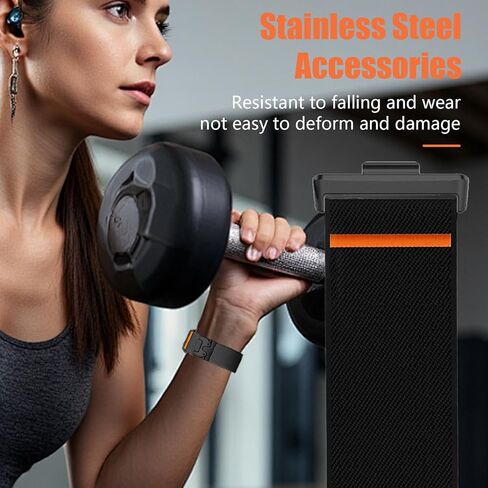Nylon Bands Compatible with COROS VERTIX 2/2S Adjustable Sport Replacement Straps for Women Men in Saudi Arabia
