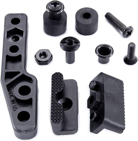 ملحقات حزام HolsterSmith ModWing Holster - محمل قياسي وخفيف - الجيل 2 - يمكن استخدامه بكلتا اليدين - أسود تكتيكي - (مع أجهزة التثبيت) - (اختر النمط أدناه) in Kuwait