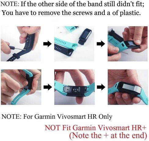 حزام لـ Garmin vivosmart HR، سوار معصم بديل من السيليكون لـ Garmin vivosmart HR (بدون متتبع) in Saudi Arabia