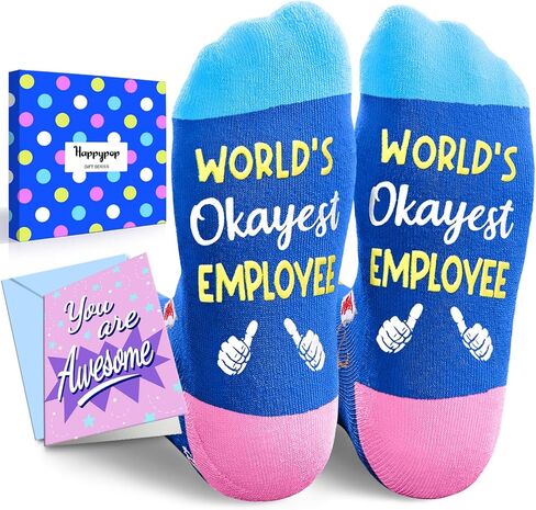 HAPPYPOP Retirement Gifts Ideas Socks - Retired Socks, 2025 Retirement Gifts for Women Men Retired Gifts in Kuwait