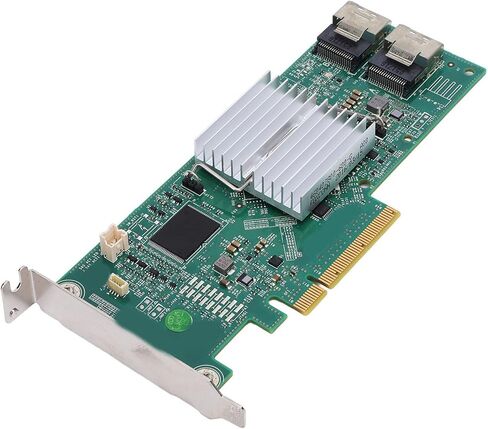 بطاقة وحدة التحكم Vikye RAID، بطاقة صفيف PCI Express SAS RAID الداخلية، SFF8087 8 SAS متوافقة مع RAID 0 1 5 10 PCIE X 8 in Kuwait
