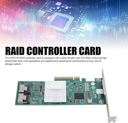 بطاقة وحدة التحكم H310 IR RAID، بطاقة صفيف PCI Express x8 SAS بسرعة 6 جيجابايت/ثانية لنظام الخادم in Kuwait