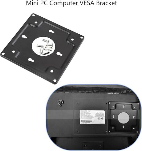حامل حامل لوحة مسطحة ثابتة مثبت على الحائط لمضيف صغير لإطار شاشة LCD LED VESA 75/100 LCD LED in Kuwait
