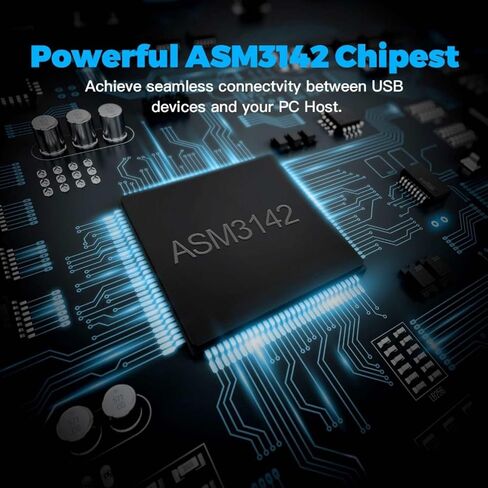 بطاقة توسيع PCI-E إلى USB 3.2 Gen 2 مع منفذين من النوع A و3 منافذ من النوع C بسرعة تصل إلى 10 جيجابت في الثانية لدعم نقل البيانات PCIe x4 x8 x16 in Kuwait