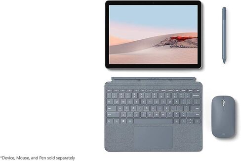 غطاء Microsoft Surface Pro Signature Type - مصنوع من مادة الكانتارا، مادة متينة ومقاومة للبقع، فحمي فاتح - FFQ-00141 (متجدد) in Kuwait