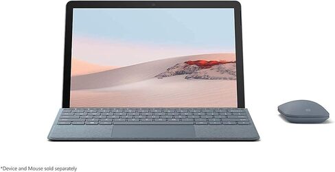 غطاء Microsoft Surface Pro Signature Type - مصنوع من مادة الكانتارا، مادة متينة ومقاومة للبقع، فحمي فاتح - FFQ-00141 (متجدد) in Kuwait