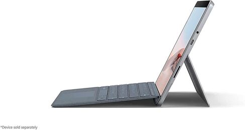 غطاء Microsoft Surface Pro Signature Type - مصنوع من مادة الكانتارا، مادة متينة ومقاومة للبقع، فحمي فاتح - FFQ-00141 (متجدد) in Kuwait