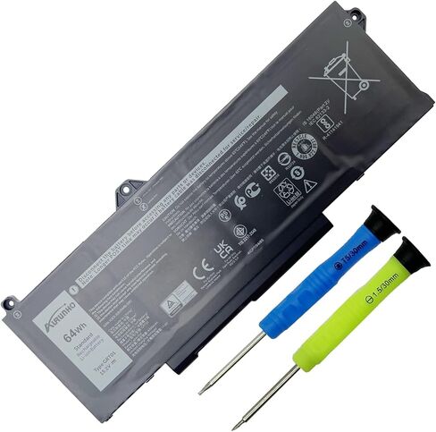GRT01 64Wh استبدال بطارية الكمبيوتر المحمول لـ Dell Precision 3470 3561 3571 3581 3591 Latitude 5521 5531 5421 5431 Series R05P0 0P3TJ 00P3TJ P50E P50E001 in Saudi Arabia