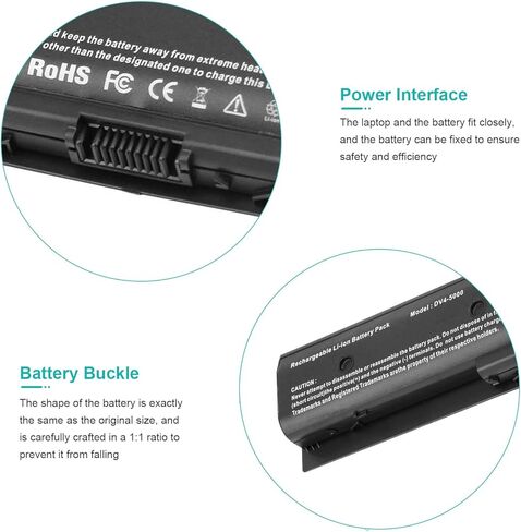 Futurebatt MO06 MO09 671731-001 بطارية الكمبيوتر المحمول ل HP جناح DV4-5000 DV6-7000 DV7-7000 الحسد DV4-5200 DV6-7200 M6-1100 سلسلة in Kuwait