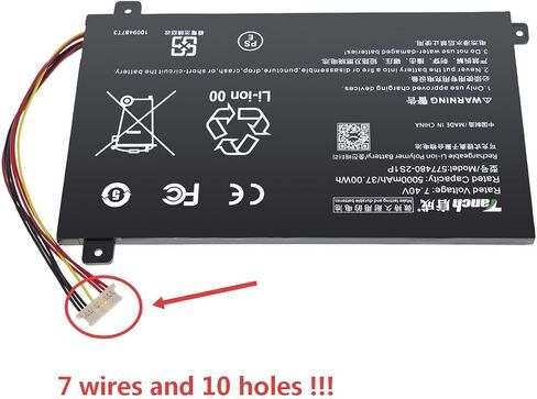 Tanch Genuine Laptop Battery 577480-2S1P Replace for Sgin x15 Sgin X16 7.4V 5000mAh 37W in Saudi Arabia