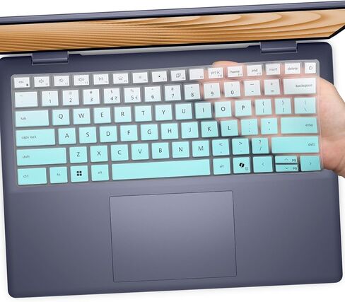 Keyboard Cover for 2025 Dell 14 Plus Laptop DB14250 DB14255 14", Dell 14 Plus 2-in-1 DB04250 DB04255 14 inch Laptop-MintGreen in Saudi Arabia