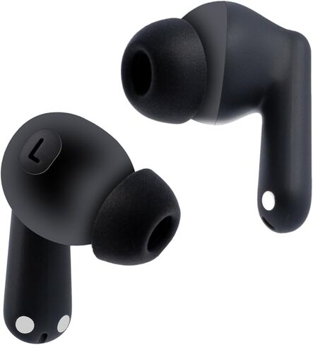 Klowcok Foam Ear Tips Replacement for OnePlus Buds 4 / Nord Buds 3 / Buds Pro 3 / Buds 3 Earbuds, 3 Pairs (S/M/L) Black in Kuwait
