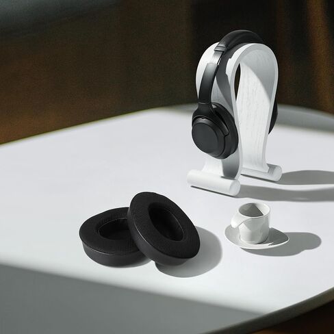 وسائد أذن بديلة من kwmobile متوافقة مع SteelSeries Arctis Nova Pro Wireless (مجموعة من 2) - وسائد أذن جل تبريد - أسود in Saudi Arabia