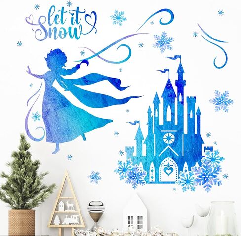 Mfault Magnolia Tree Birds Wall Decals Stickers, White Flower Branches Nuthatch Cardinal Sparrow Decorations Bedroom Art, Floral Petal Living Room Home Kitchen Decor in Saudi Arabia