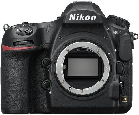 Nikon D850 DSLR Camera Body ONLY + Sandisk 128GB Ultra Memory Card + Tripod + Camera Case + More (13pc Bundle) (Renewed) in Saudi Arabia