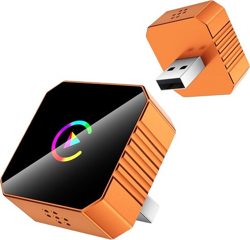 Android Auto Wireless Adapter,Wireless Android Auto Adapter,Wireless Carplay Adapter for iPhone,Fast Connect, Easy Plug & Play Setup,5.8GHz WiFi, Compatible with iOS 10+,Mini Size,USB/Type C in Saudi Arabia