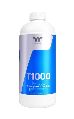 سائل تبريد ثيرمال تيك T1000 أزرق/LCS DIY/شفاف CL-W245-OS00BU-A * in Saudi Arabia