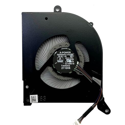 BestParts New CPU Cooling Fan Replacement for MSI GS66 Stealth (11th Gen Processor) 11UH 11UE 11UG, P/N: MS-16V4, BS5005HS-U4Q BS5005HS-U3J, 16V4-CPU in Saudi Arabia