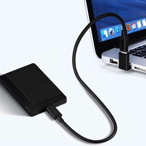 USB C to USB 3.0 OTG Adapter (2 Pieces), USB-C Female to USB-A Male 10G Adapter Compatible with Mobile Phone, Tablet and Other Type-C Devices (Green) in Saudi Arabia