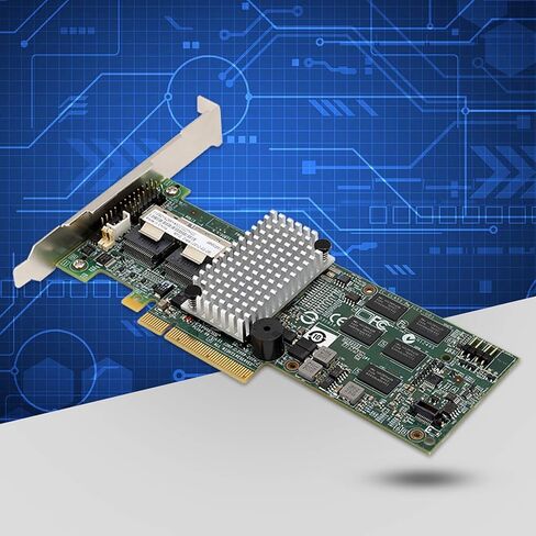 بطاقة Vikye، خادم المصفوفة الذكية M5015 Megaraid 9260‑8i، وحدة تحكم 6G PCIe X8 /SAS مع 8 واجهات داخلية لـ LSI 46M0851 in Kuwait
