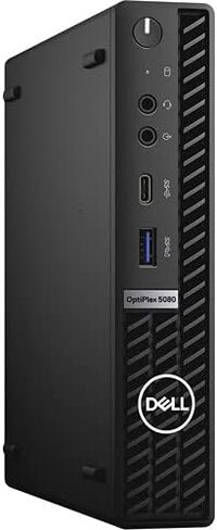 سطح المكتب طراز Optiplex 5080 Micro Tower من Dell | كور i7-10700T - محرك الأقراص الصلبة SSD سعة 512 جيجابايت - ذاكرة الوصول العشوائي 16 جيجابايت | 8 نوى بسرعة 4.5 جيجا هرتز Win 11 Pro (متجدد) in Kuwait