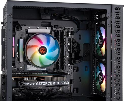 معارك متقدمة ABS Cyclone Aqua كمبيوتر الألعاب - Windows 11 - معالج Core 5 120 - GeForce RTX 5060 - DLSS 4 - أداء مدعوم بالذكاء الاصطناعي - 32 جيجابايت DDR4-1 تيرابايت M.2 NVMe SSD in Kuwait