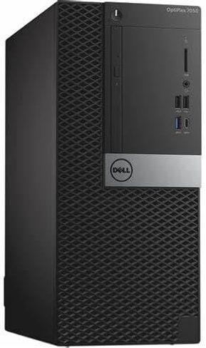 Dell Optiplex Mini Tower i7 Desktop 7050 Computer PC, 7050 Mini Tower Windows 11 Pro, Quad Core i7-6700 3.4GHz up to 4.0GHz, 16GB RAM, 512GB SSD, Keyboard (Renewed) in Kuwait