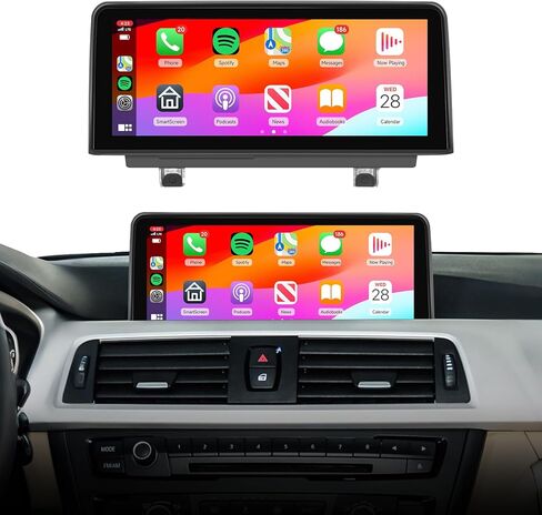 شاشة Linux لسيارة BMW F30 F31 F32 F33 F34 F35 F20 F21 F22 NBT نظام Carplay سلكي/لاسلكي Android Auto 10.25 IPS لمس، 5.0 بلوتوث، ملحقات BMW 328i 320i التحديثية راديو 2012-2017 in Kuwait
