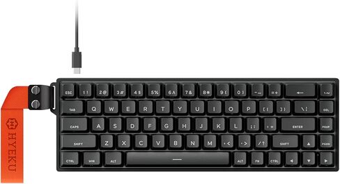 لوحة مفاتيح ألعاب Hexgears HK-K22 مع مفتاح مغناطيسي بتأثير القاعة، لوحة مفاتيح مغناطيسية سريعة سريعة مع مشغل قابل للتعديل، استقصاء 8000 هرتز، تصميم لوحة مفاتيح مضغوط 65% بإضاءة خلفية RGB للكمبيوتر الشخصي (أبيض) in Kuwait