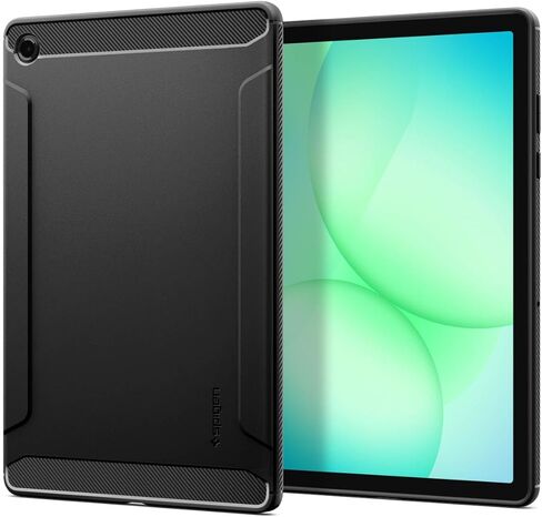 Spigen Rugged Armor Designed for Galaxy Tab A11 Plus Case (2025) - Matte Black in Saudi Arabia