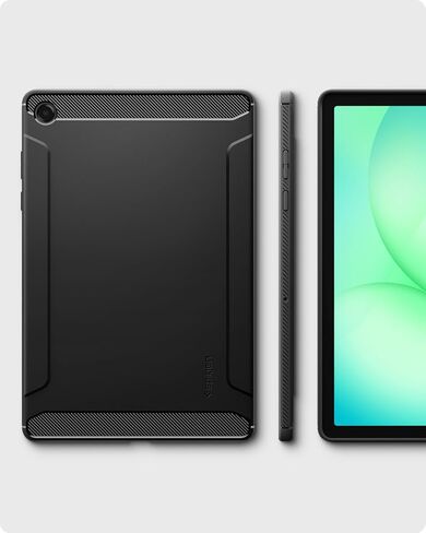 Spigen Rugged Armor Designed for Galaxy Tab A11 Plus Case (2025) - Matte Black in Saudi Arabia