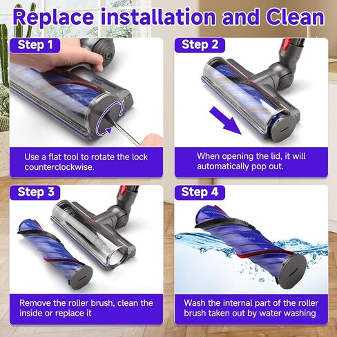2787 2788 Multi-Surface Brush Roll and 1866 Filter Replacement Parts for Bissell CrossWave Max 2554 2590 2593 2596, for Bissell CrossWave HydroSteam 35151 35152 3513 3518 Vacuums in Saudi Arabia
