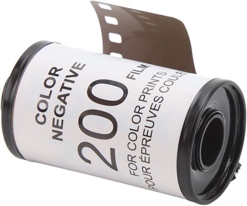 8 ورقات 35 مم فيلم سلبي ملون عتيق، ISO200 عالي الوضوح لـ 135 كاميرا، مثالي للألوان الزاهية وألوان البشرة اللطيفة in Kuwait