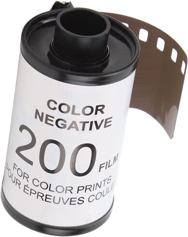 8 ورقات 35 مم فيلم سلبي ملون عتيق، ISO200 عالي الوضوح لـ 135 كاميرا، مثالي للألوان الزاهية وألوان البشرة اللطيفة in Kuwait