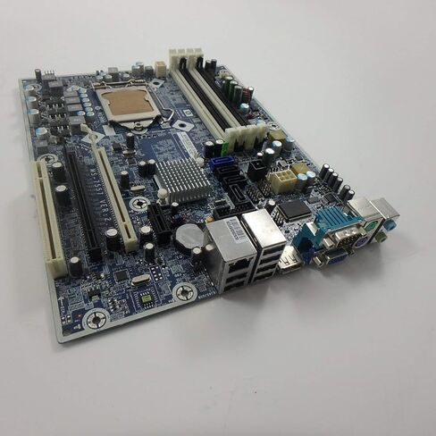 لوحة نظام HP 599369-001 (اللوحة الأم) - مع SATA مدمج 3.0 جيجابت/ثانية مع وحدة تحكم RAID0 وRAID1 وناقل أمامي DDR3 1333 ميجاهرتز (Foxhollow) (متجدد) in Saudi Arabia