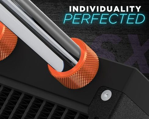 PrimoChill SecureFit SX - تركيب ضغط ممتاز لـ 7/16in ID x 5/8in OD أنابيب مرنة 12 حزمة (F-SFSX758-12) - متوفر بأكثر من 20 لونًا، حلقة تبريد مائية مخصصة جاهزة (أحمر حلاقة) in Saudi Arabia